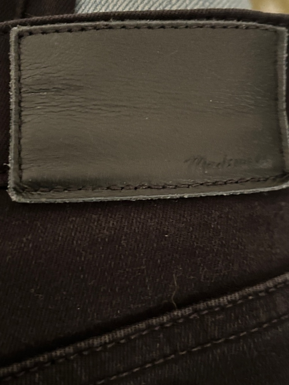 Madewell Jet Black High-Rise Skinny Jeans - Picture 4 of 6